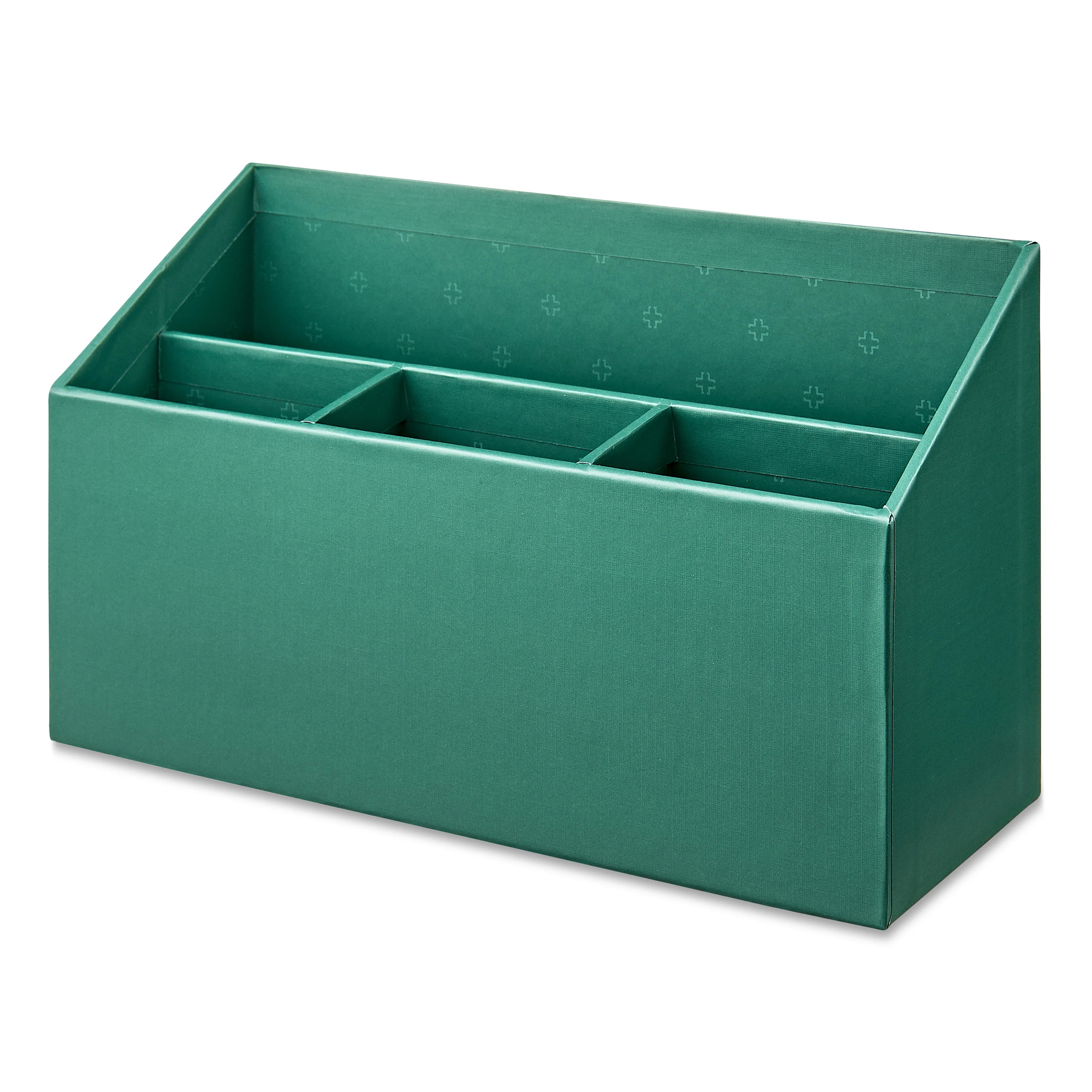 Pen+Gear Desktop Organizer, 4 Compartments, Green Emerald | Walmart (US)
