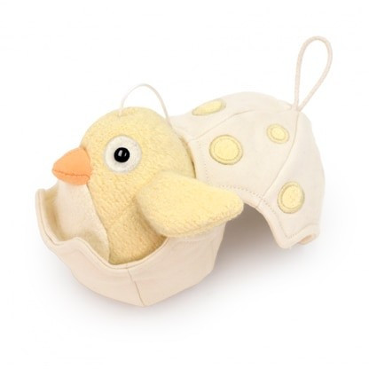 Musical Baby Birdy Pull Toy, Yellow | SpearmintLOVE