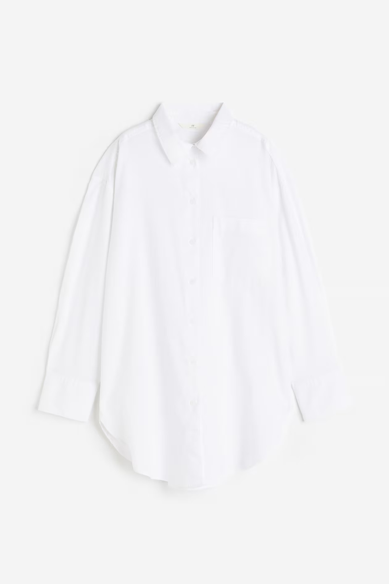 Linen-blend shirt | H&M (UK, MY, IN, SG, PH, TW, HK)