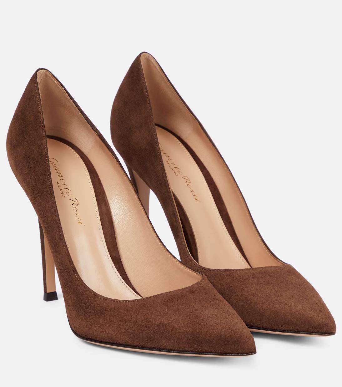 Gianvito 105 suede pumps | Mytheresa (US/CA)