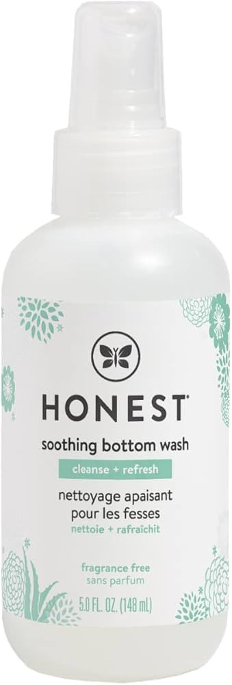The Honest Company Soothing Baby Bottom Wash | Gently Cleanses + Refreshes | Naturally Derived, N... | Amazon (US)