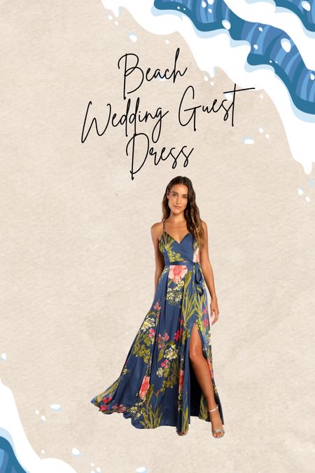 Wedding guest dress. Floral print dress. Tropical print dress. Satin dress. Maxi dress. 

#LTKSeasonal #LTKFindsUnder100 #LTKStyleTip