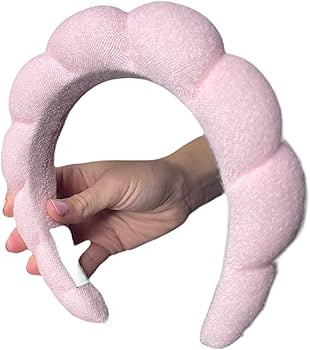 ORIGINAL Mimi and Co Spa Headband - Sponge & Terry Towel Cloth Fabric Head Band for Skincare, Fac... | Amazon (US)