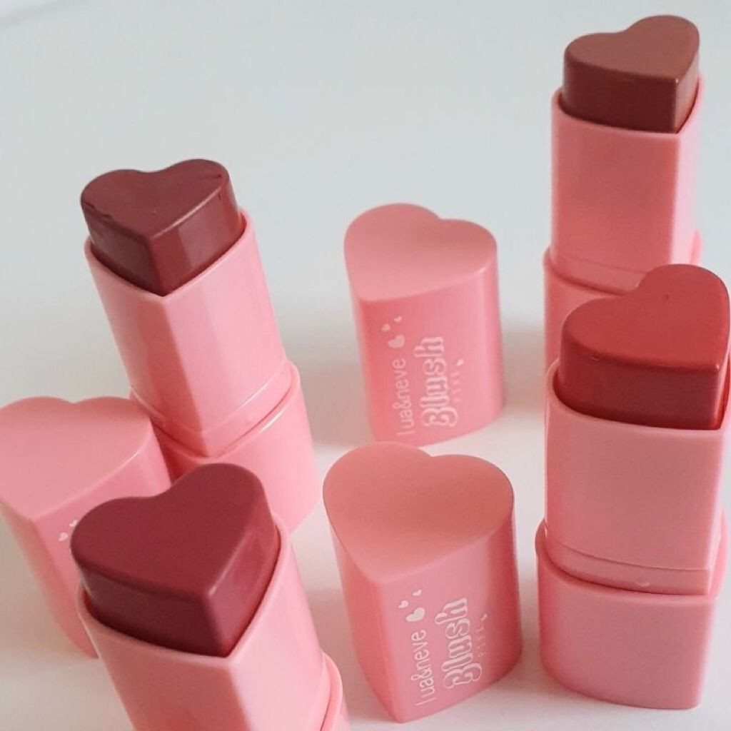 Blush Stick Coração Lua&Neve | Shopee (BR)