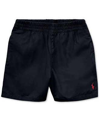 Polo Ralph Lauren Baby Boys Classic Twill Shorts  & Reviews - Shorts - Kids - Macy's | Macys (US)