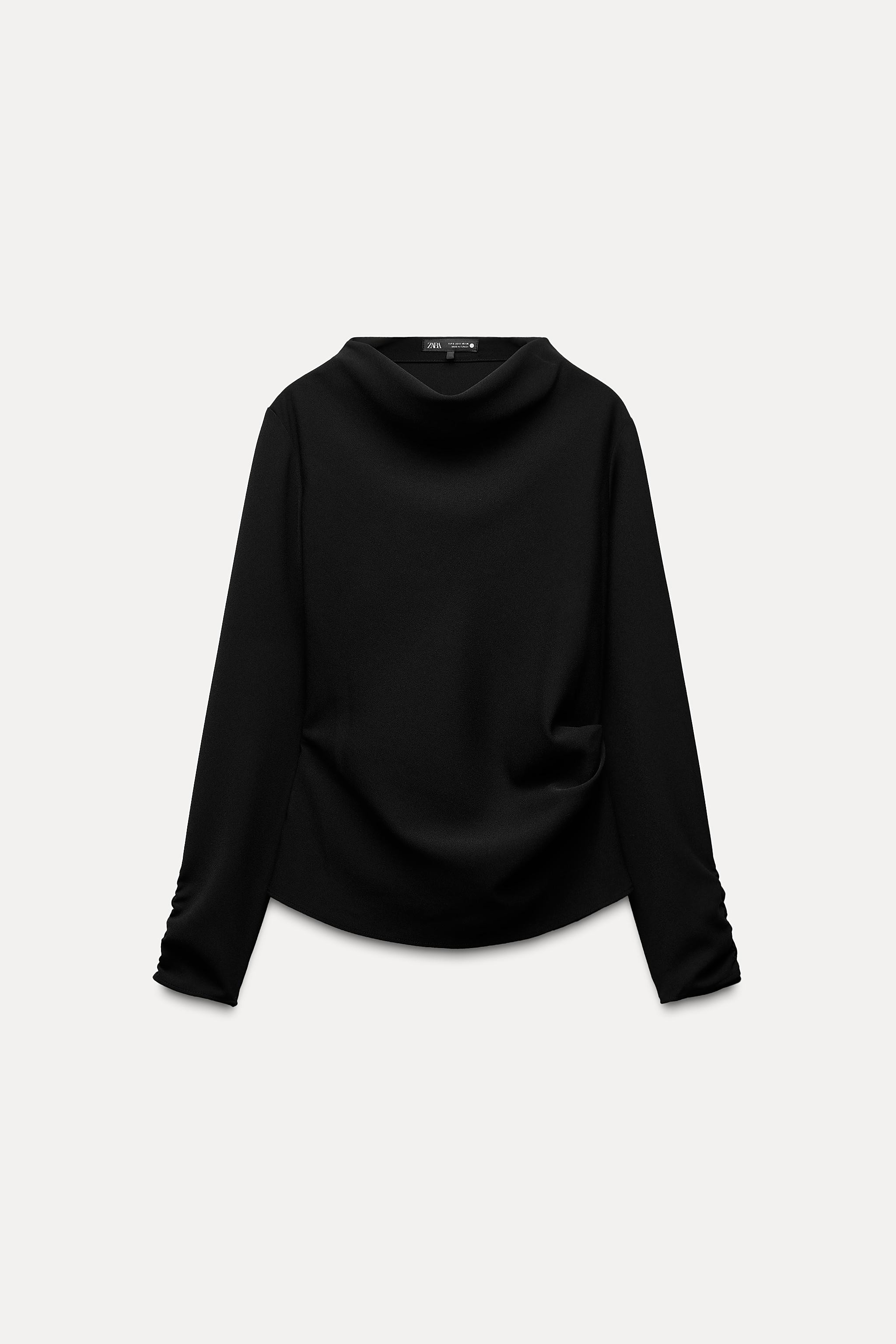 ZW COLLECTION GATHERED TOP | Zara UK