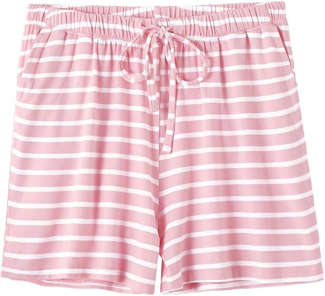 Vislivin Womens Pajama Shorts Sleep Shorts Stretchy Pajama Pants | Amazon (US)