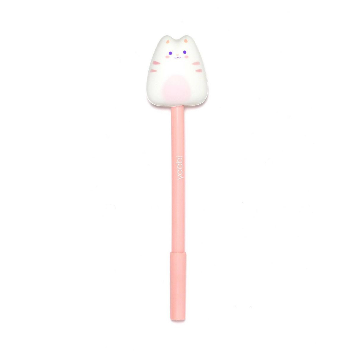 Yoobi Novelty Ballpoint Pen Squishy Cat Topper | Target