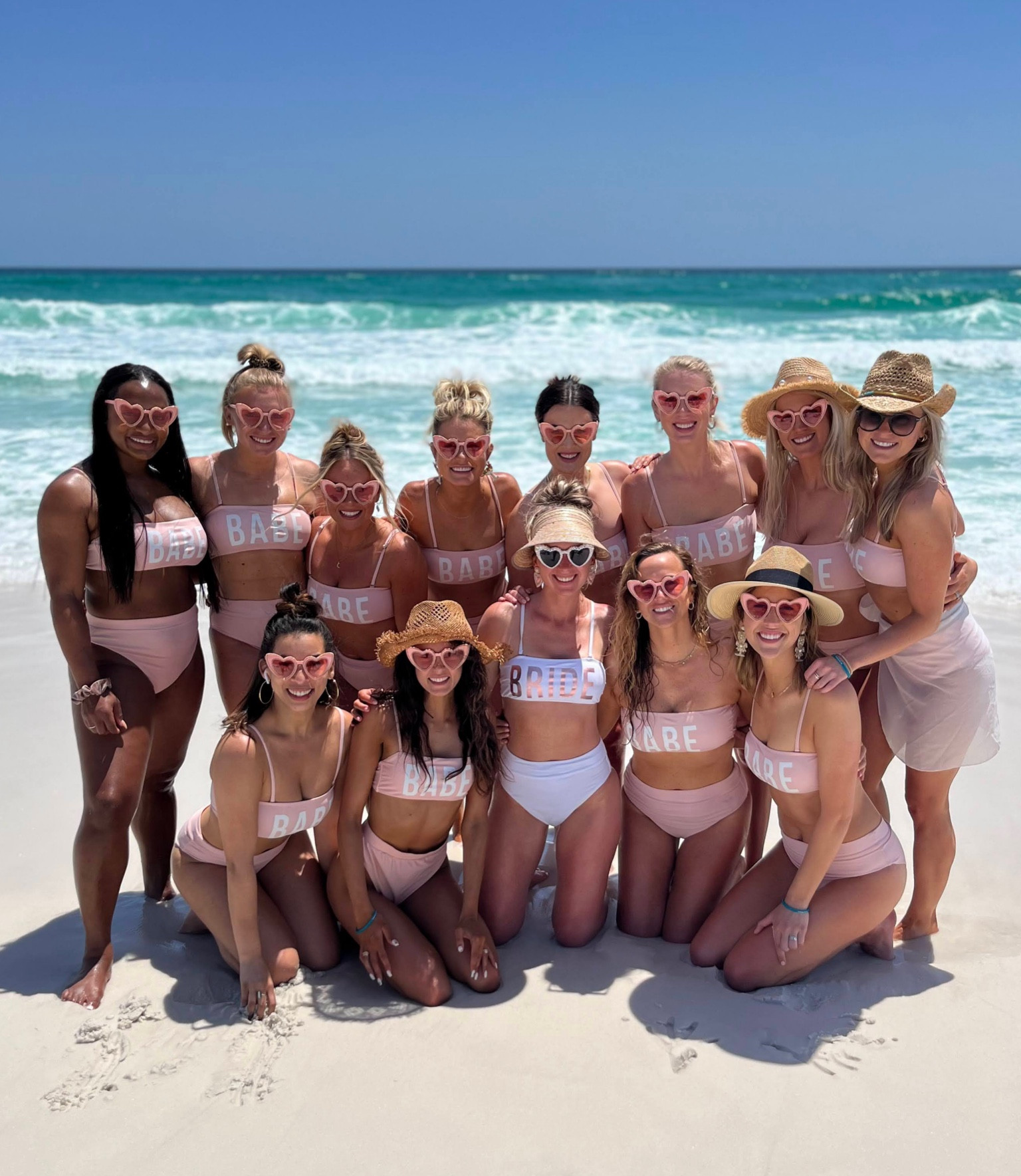 Bachelorette beach day! 👙🕶️

Swimsuit, bathing suit, beach bag, sunglasses, beach hat, beach towel, bride, bridesmaids 

#LTKSeasonal #LTKswim #LTKwedding