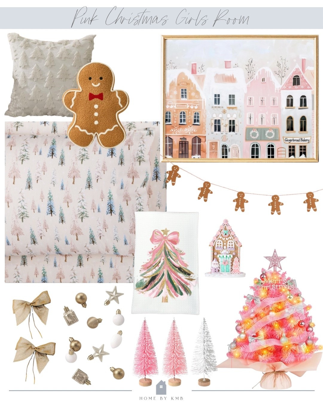 Pink Christmas girls room decor 💕

#LTKHoliday #LTKHome