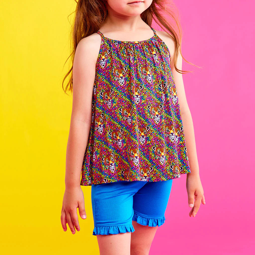 Tiger Multi Peplum Shorts Set | Lisa Frank® Hunter™ | Posh Peanut