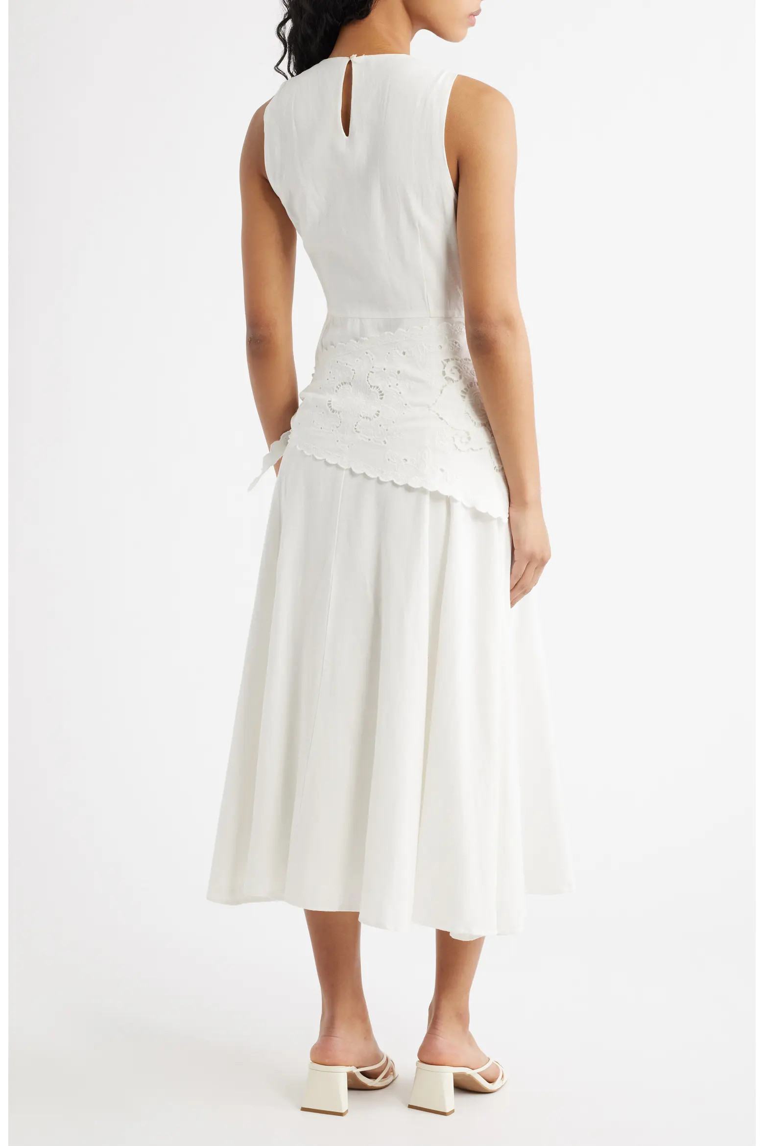Embroidered Handkerchief Midi Dress (Women) | Nordstrom | Nordstrom