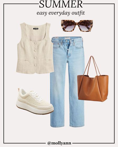 Everyday summer outfit 

#LTKstyletip #LTKfindsunder100 #LTKfindsunder50