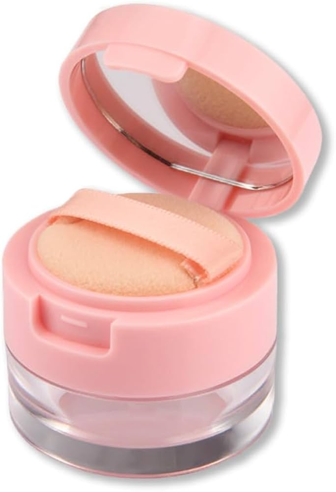 AKOAK Capacity 3g (0.1 oz) Leak-free Reusable Plastic Powder Box DIY Makeup Powder Box, Mini Port... | Amazon (US)