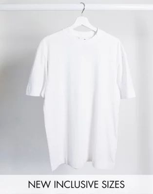 COLLUSION Unisex organic cotton t-shirt in white | ASOS (Global)