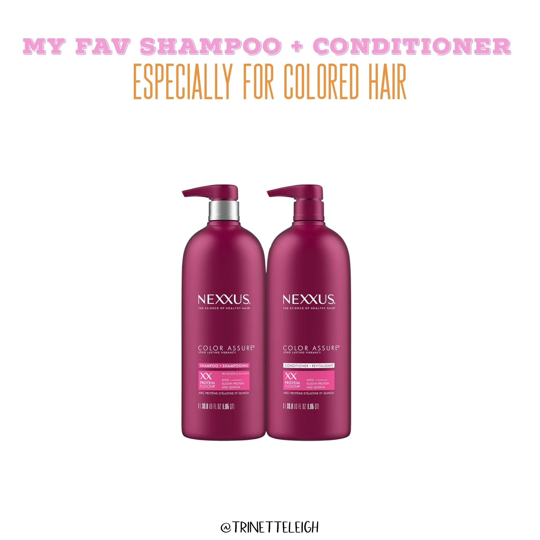 My favorite shampoo and conditioner especially for color-treated hair. Amazon find.

#LTKgrwm #LTKBeauty #LTKFindsUnder50