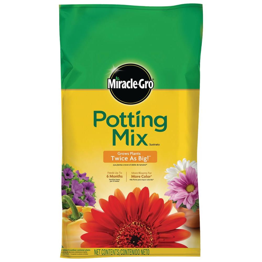 25 qt. Potting Soil Mix | The Home Depot