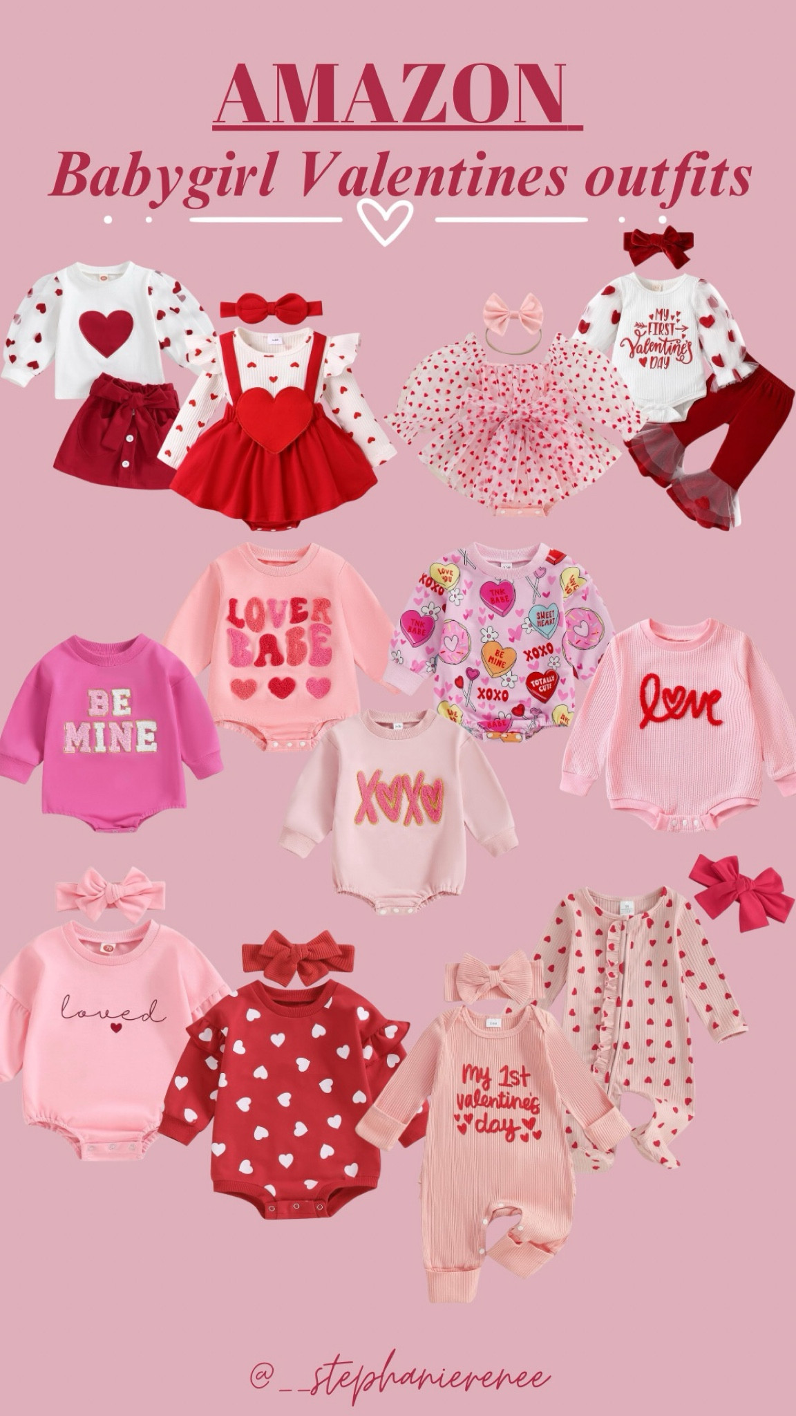 Cutest babygirl Valentine’s Day outfits 😍




Babygirl outfits, baby Valentine’s Day outfit, baby clothes , baby fashion 

#LTKKids #LTKFamily #LTKBaby