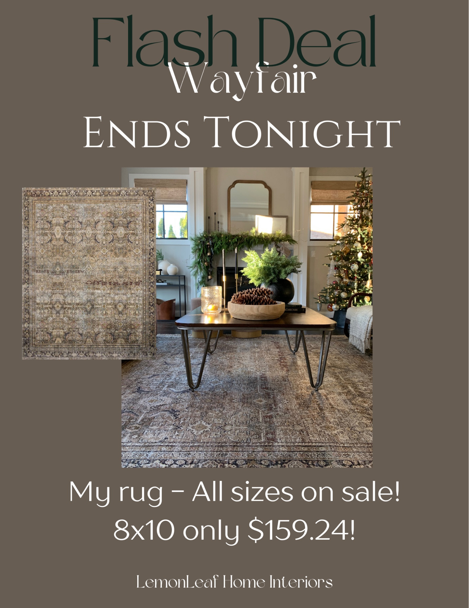 My living room rug is on super Black Friday sale!! Grab it for under $200 at wayfair 



#LTKsalealert #LTKhome #LTKCyberWeek