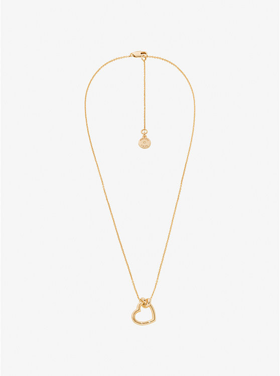 Knotted Heart Necklace | Michael Kors US
