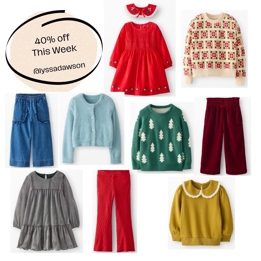 40% off!! Add 20% if you’re a new customer!!! 
So many cute outfits for kids ages 2-12 

#LTKSeasonal #LTKKids #LTKFindsUnder50