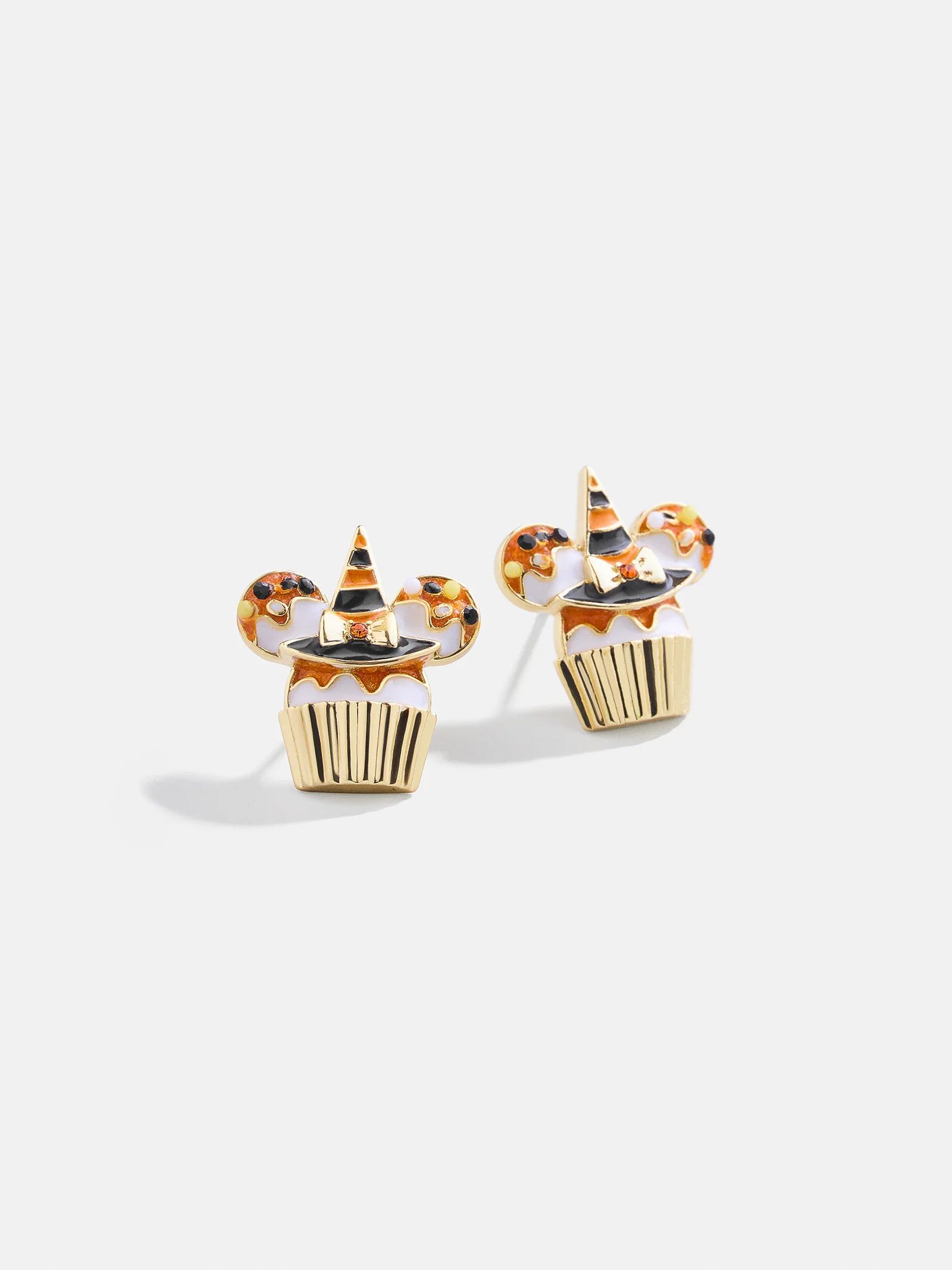 Mickey Mouse Disney Halloween Cupcake Stud Earrings - Disney Halloween Cupcake Stud Earrings | BaubleBar (US)