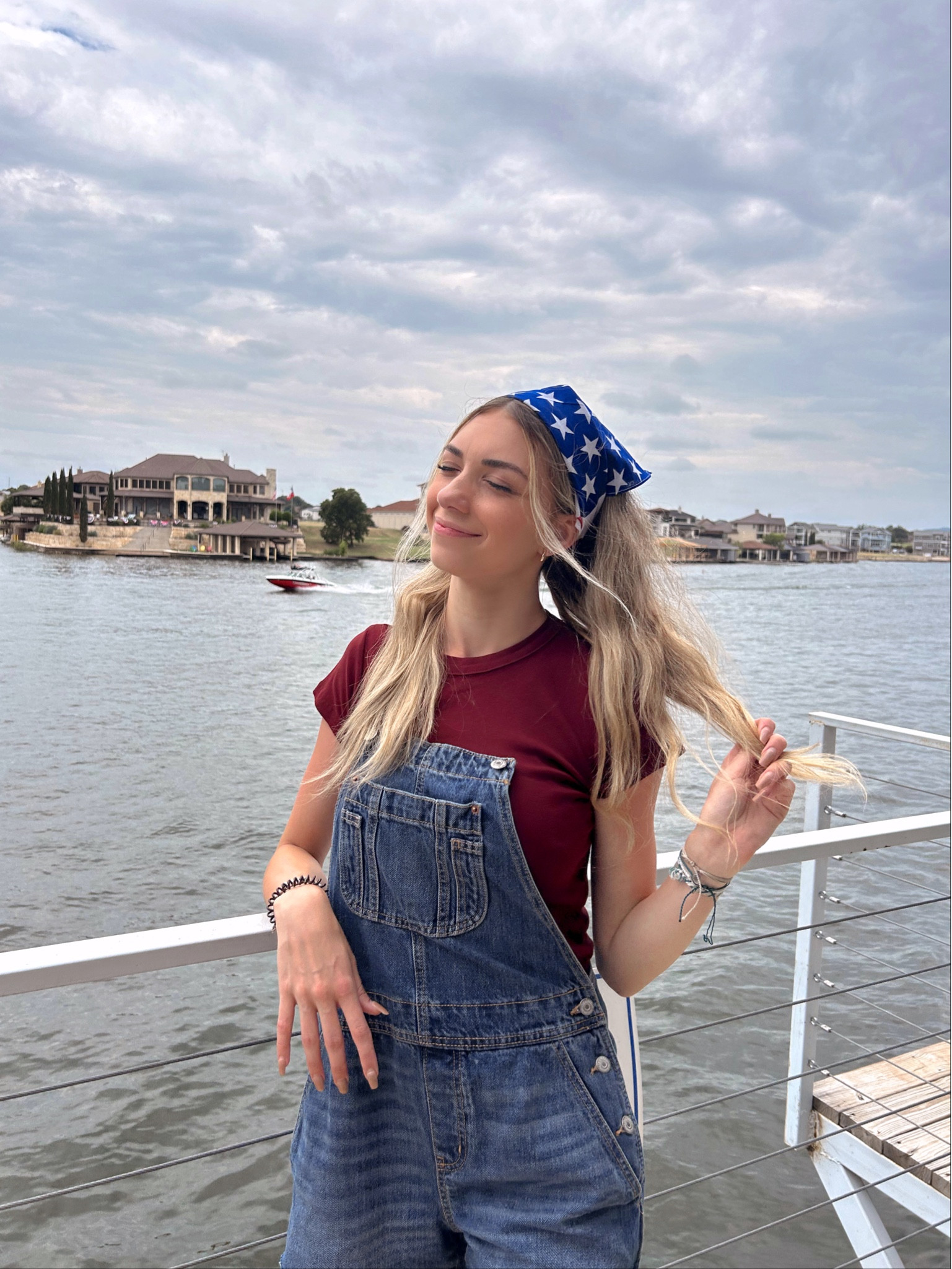 fourth of july fit ❤️blue

#LTKunder50 #LTKSeasonal #LTKtravel