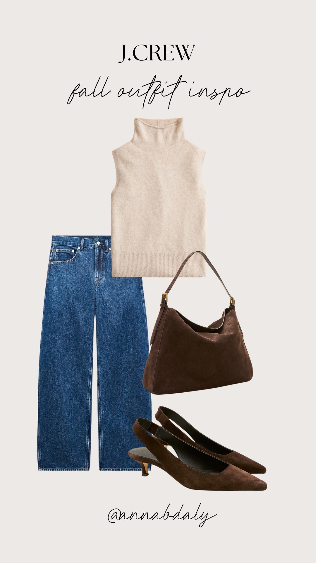 This cashmere turtleneck sweater shell is such a beautiful fall staple! I love it paired with wide leg jeans, suede heels and a chocolate brown bag for a polished everyday look. 🤎@jcrew #injcrew #ad

J.Crew fall outfit, cashmere sweater, fall outfit inspiration, wide leg jeans, suede bag, brown heels, women’s fall fashion

#LTKSeasonal #LTKTall #LTKootd