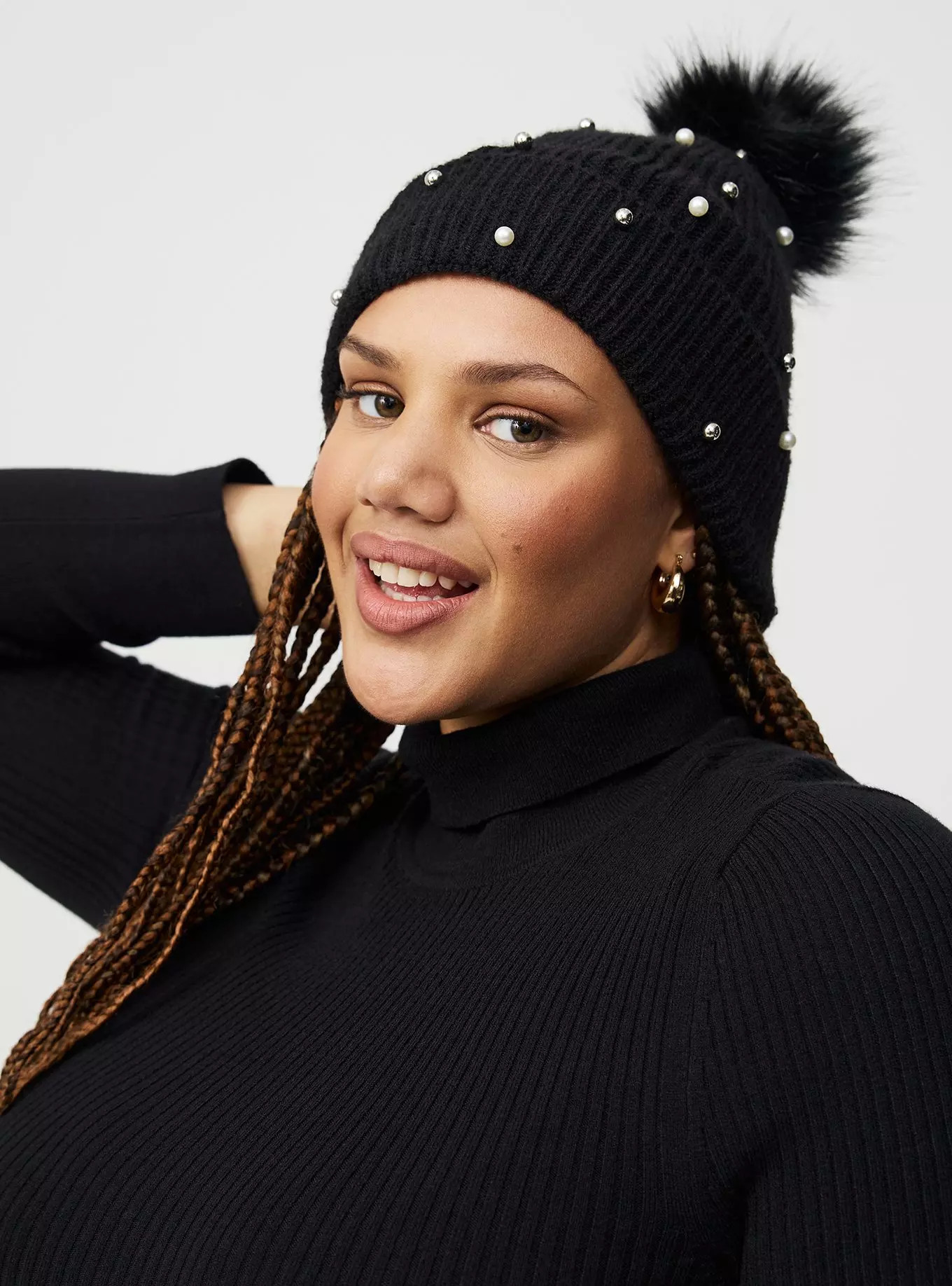 Embellished Knit Beanie | Torrid (US & Canada)