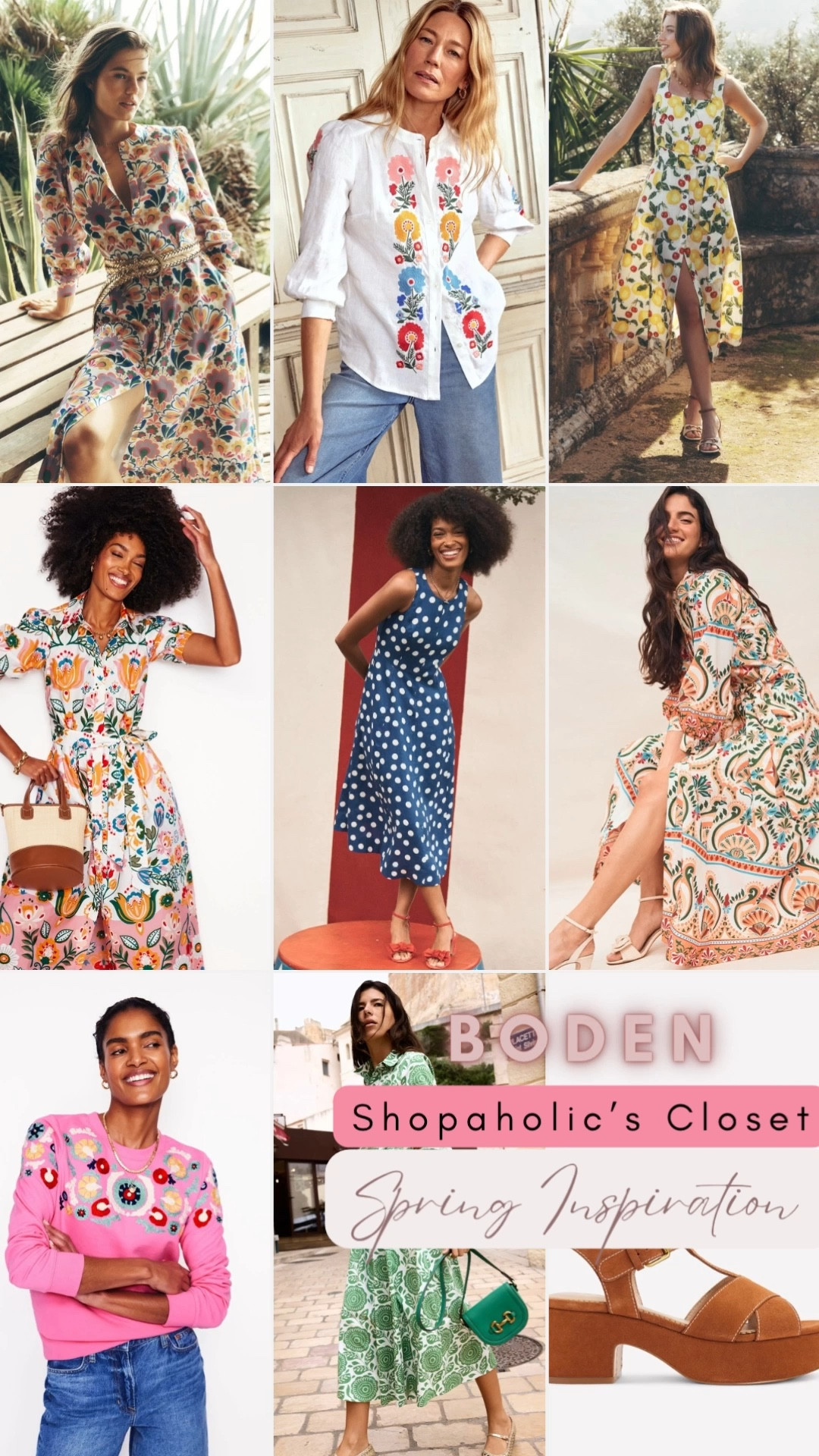 Spring Style Inspiration at Boden

I Love a beautiful print. Especially in the springtime. And Boden always has the BEST prints. For every occasion.

Shop and save 10% off on womenswear. You can get 1 or 2 of these to add to your collection.

#shopdeescloset #shopaholicscloset #boden



#LTKStyleTip #LTKSaleAlert #LTKWatchNow