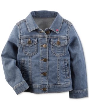 Carter's Denim Jacket, Toddler Girls | Macys (US)