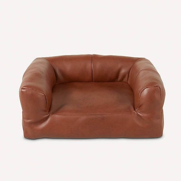 Nate & Jeremiah Faux Leather Small Pet Couch | PetSmart