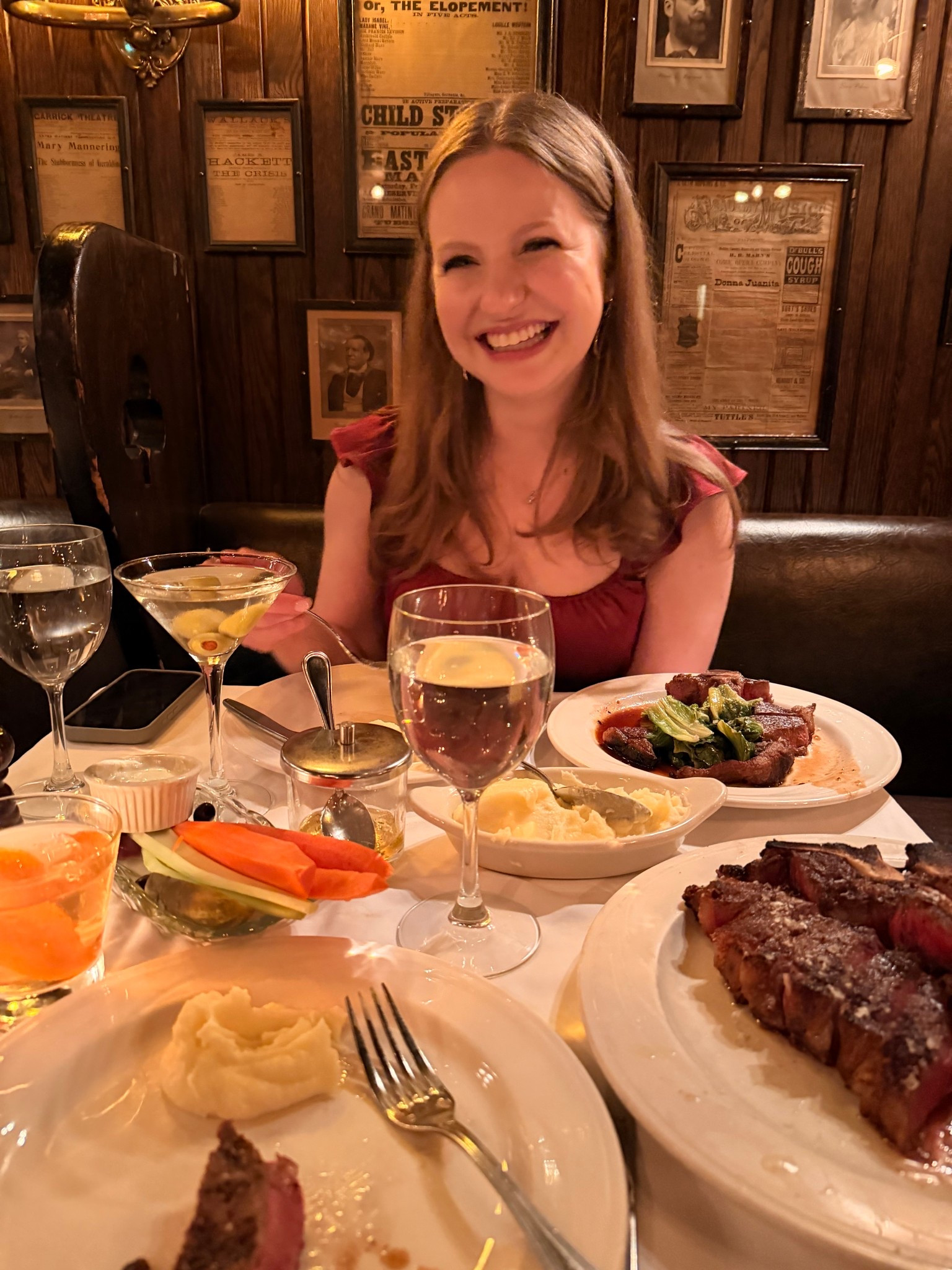 First anniversary dinner at Keen’s Steakhouse 🌹 

#LTKootd #LTKdayinmylife