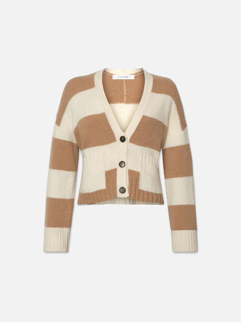 Luxe Cardi  in  Off White Multi | Frame Denim