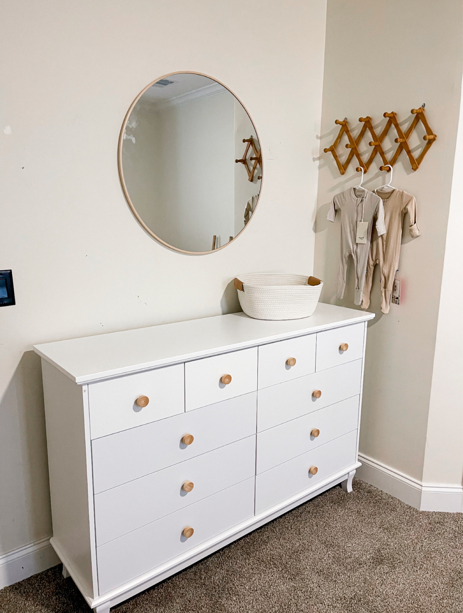 Started on our 4th nursery! 💗 #nursery #babygirlnursery 

#LTKhome #LTKstyletip #LTKbaby