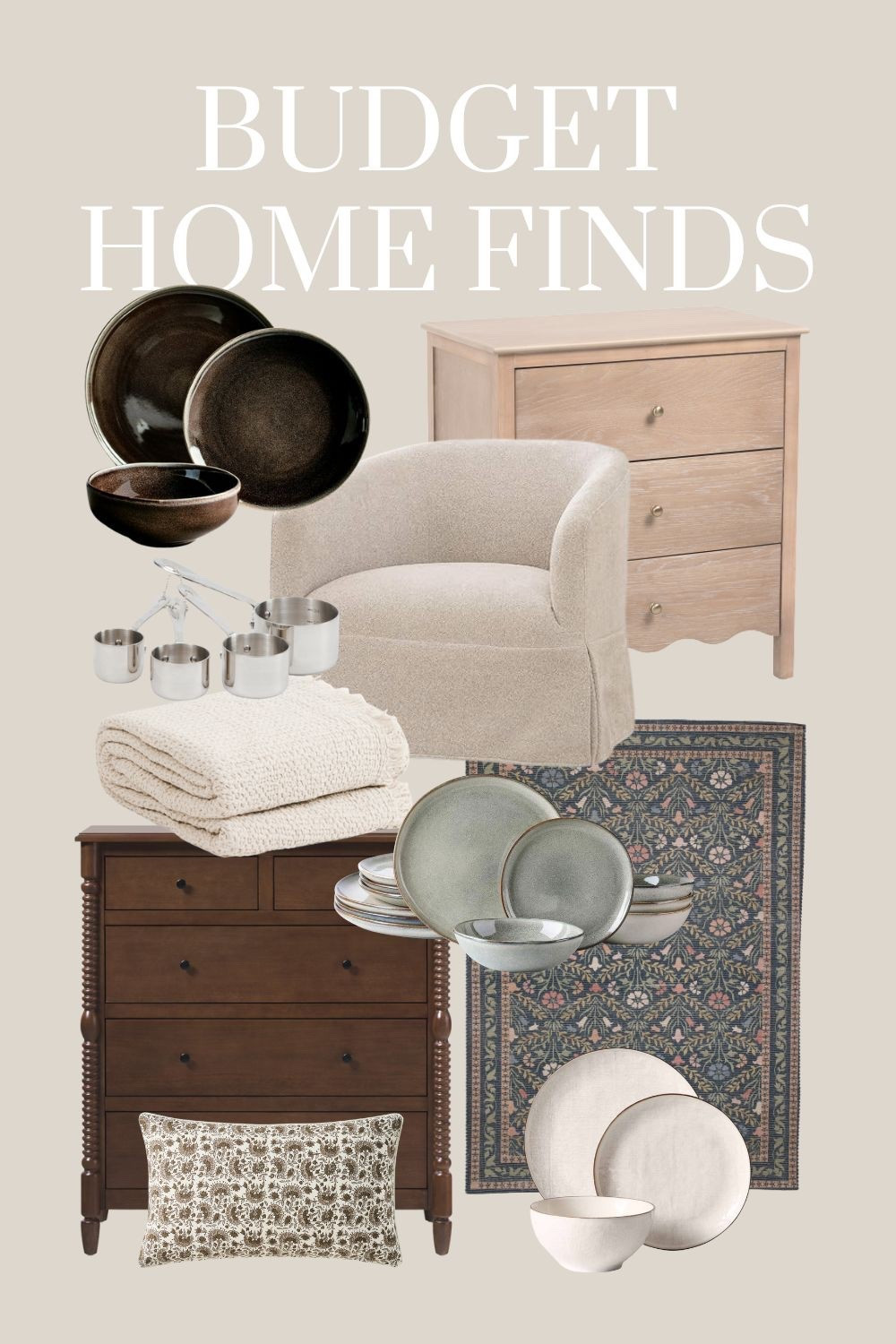 Budget friendly home decor and furniture. 

#LTKHome