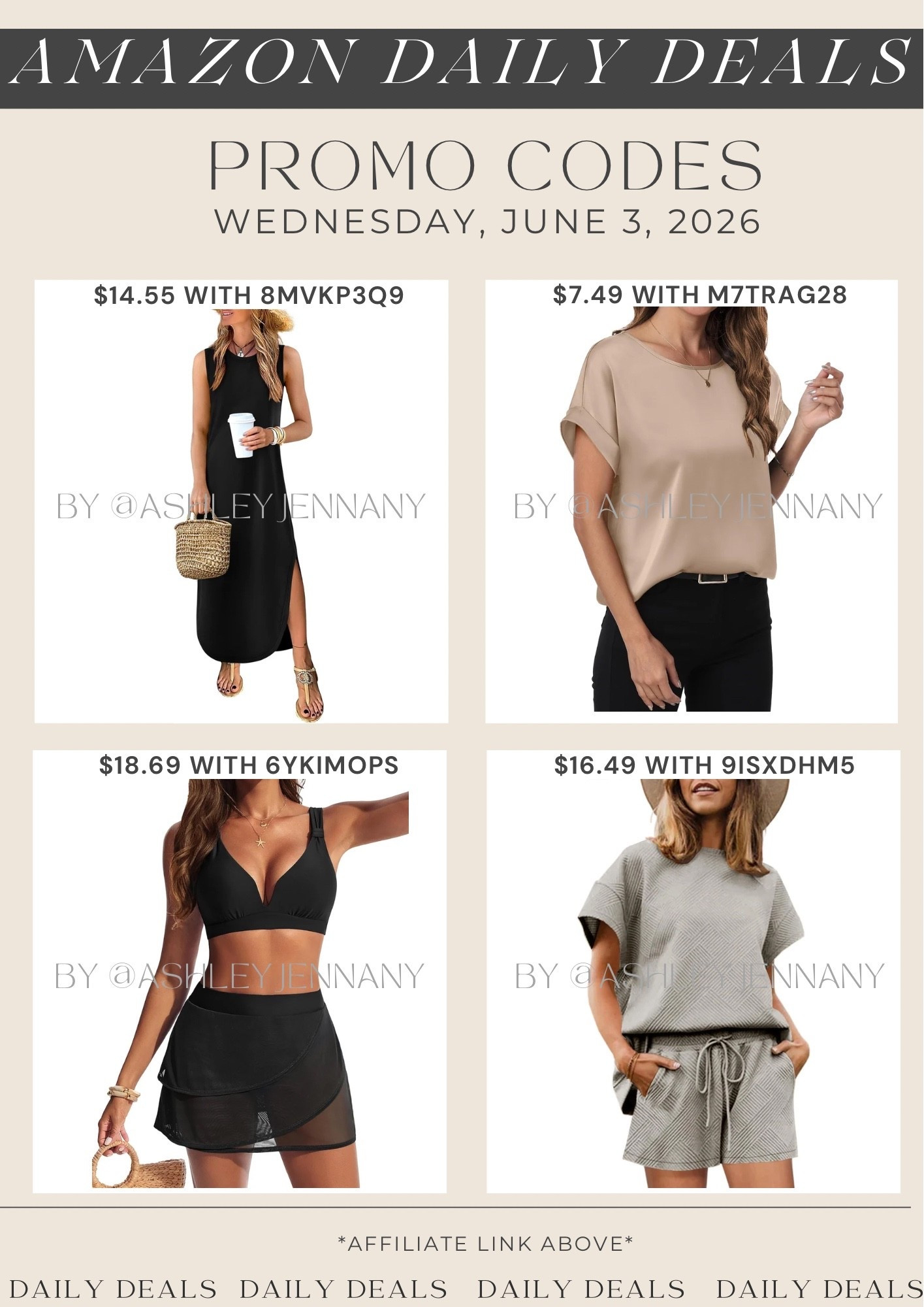 Amazon deals

#LTKSaleAlert #LTKMidsize #LTKSeasonal