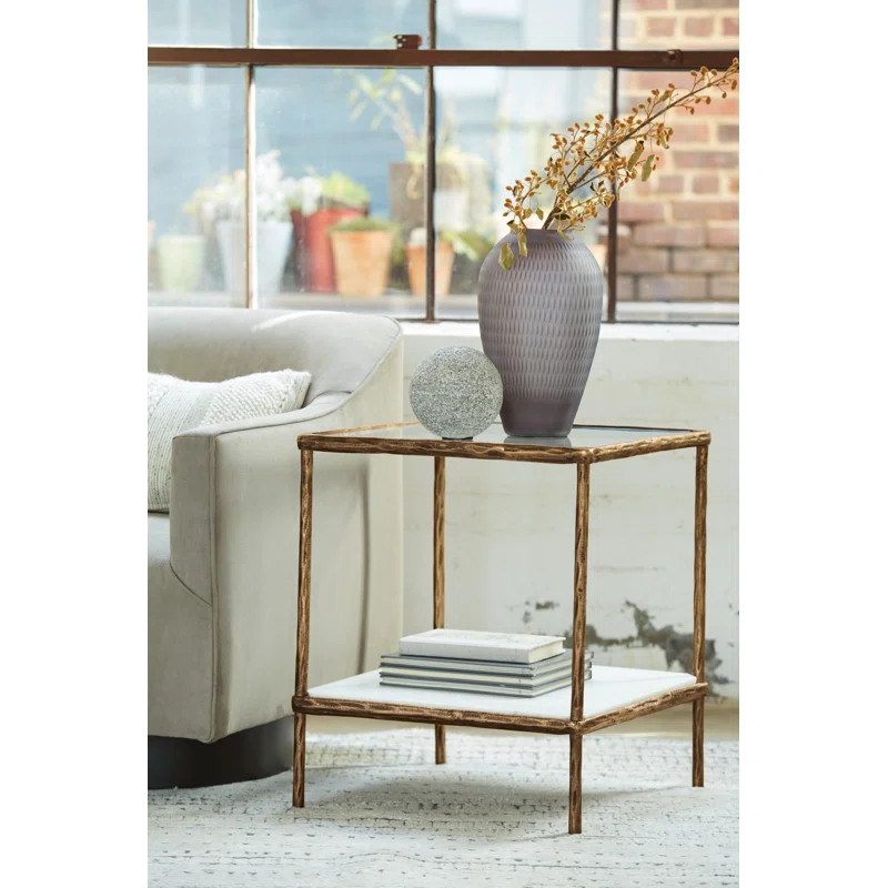 Signature Design by Ashley Ryandale End Table with Storage & Reviews | Wayfair | Wayfair North America