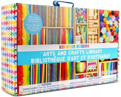 Kid Made Modern Arts and Craft Kit – A DIY 3.8 Pounds of Hobby Craft Supplies & Materials Box f... | Amazon (US)
