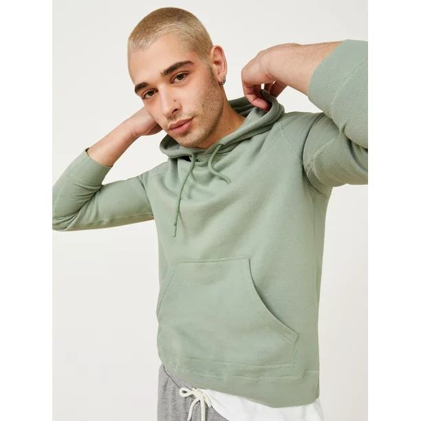 Free Assembly Men's Long Sleeve Hoodie - Walmart.com | Walmart (US)