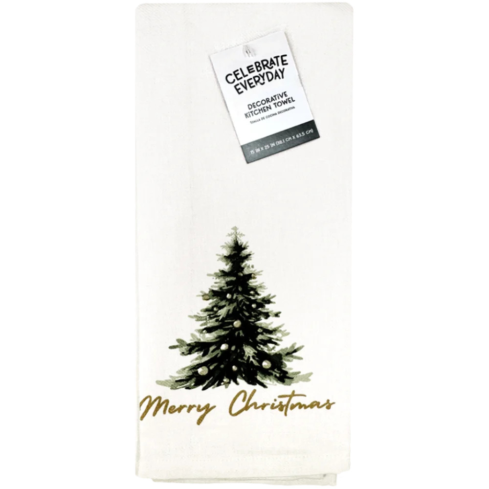 Christmas Tree Decorative Kitchen Towel | Walmart (US)
