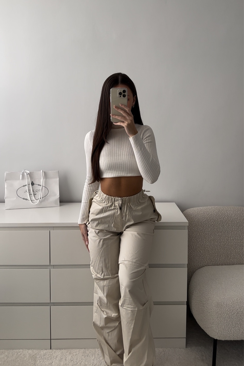 Four Autumn Outfit Ideas | Cargo Pants, Mini Skirts, Body Suits, Crop Top, Long Sleeve Collar, Cargo Skirt, Designer Bag, Try On Video, Fall Fashion, Outfit Inspiration, Cream Knit Wear, Cardigan, Shrug 

#LTKSeasonal #LTKHoliday #LTKstyletip