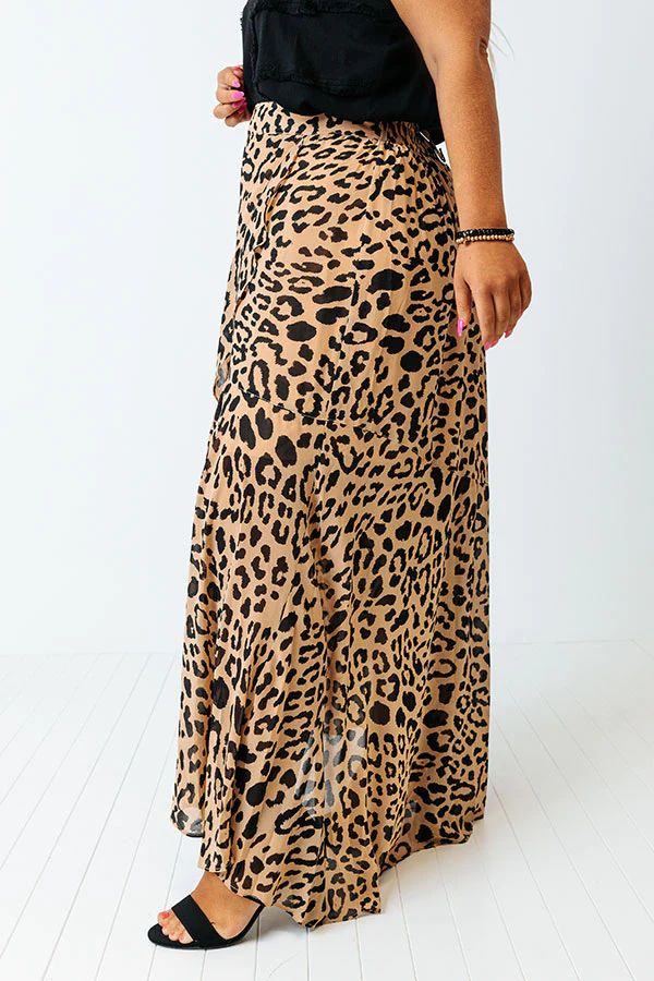 Only Sunshine Leopard Skirt Curves | Impressions Online Boutique