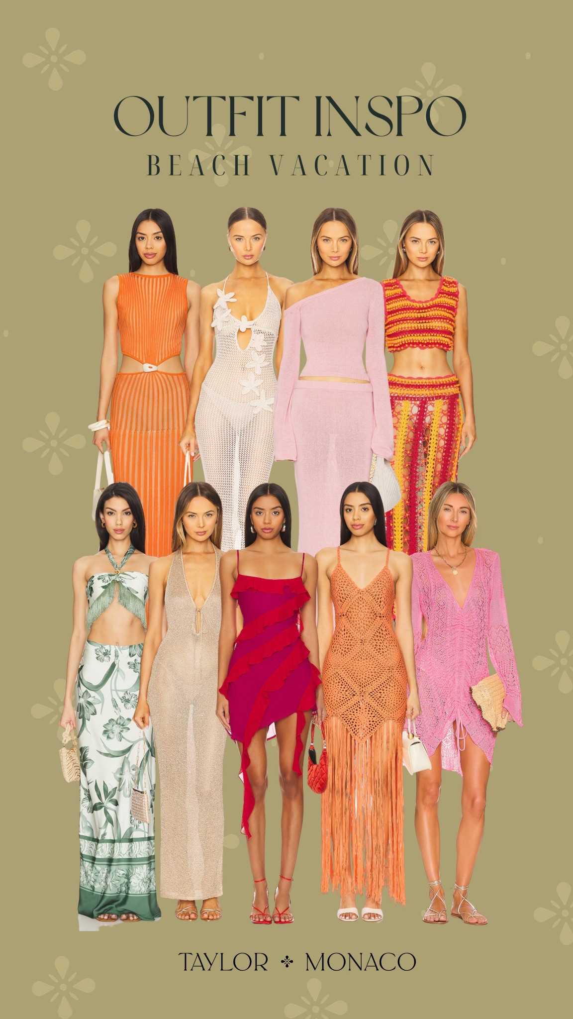 Beach Vacation outfit Inspo - Revolve has so many good options! 

#LTKStyleTip #LTKSeasonal #LTKTravel