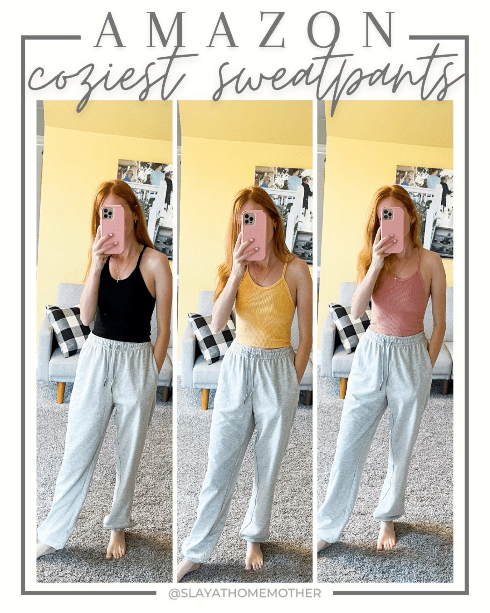 THE COZIEST SWEATPANTS EVERRRR - no other pair will match these, under 50.

Wearing size XXS, fit is oversized so size down one size (I’m a usual XS and sized down to a XXS)  🤩 


Amazon finds, amazon must haves, gray sweatpants, cozy wear, travel wear, travel joggers #LTKunder50 #LTKFind

#LTKtravel #LTKfindsunder50 #LTKsalealert

#LTKSeasonal #LTKFindsUnder50 #LTKSaleAlert