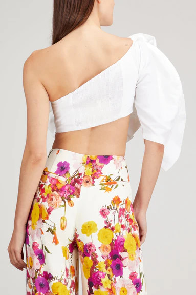 Minerva Top in White | Hampden Clothing