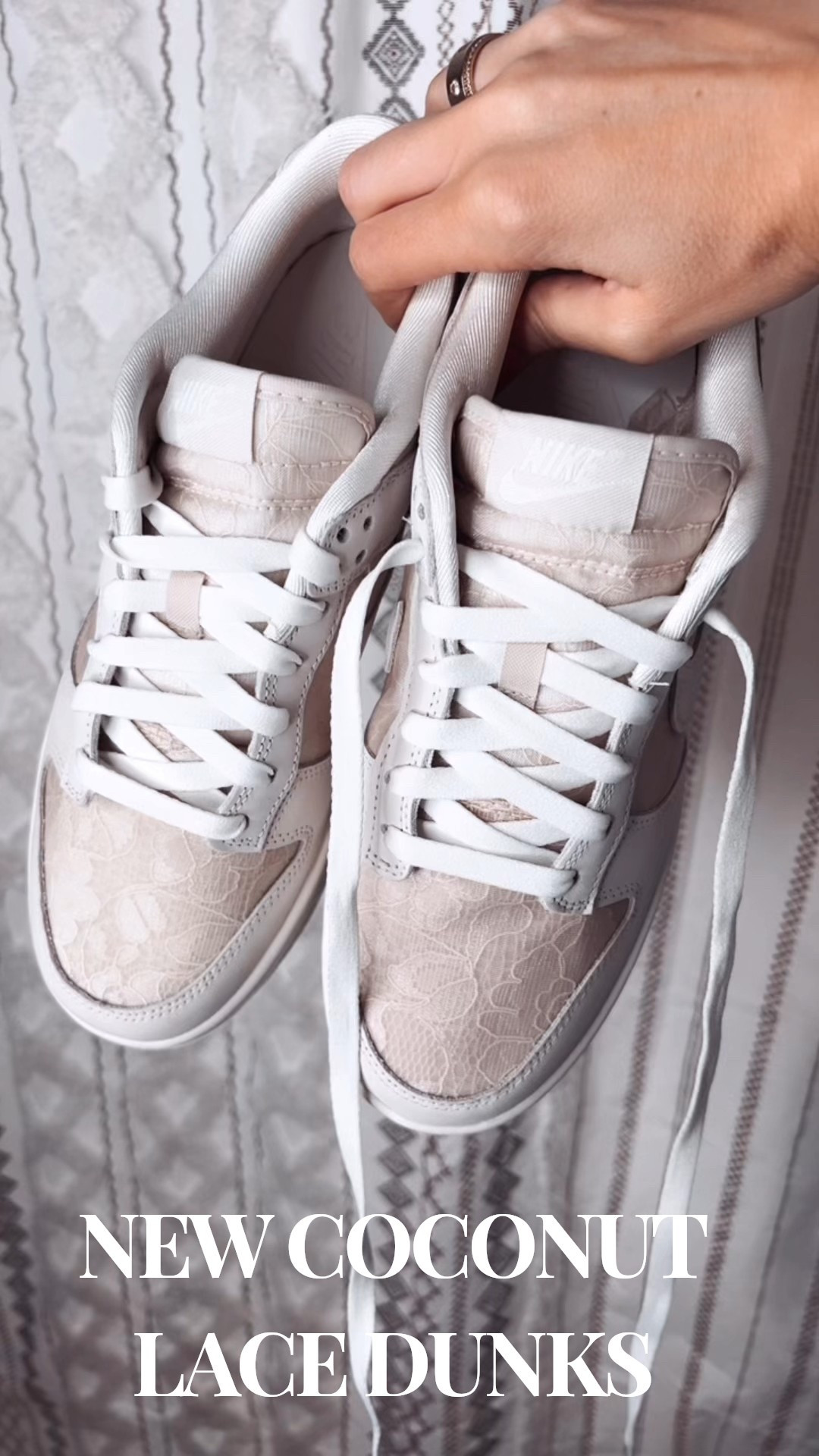 Obsessed with the new dunk low in coconut milk🔥

#LTKStyleTip