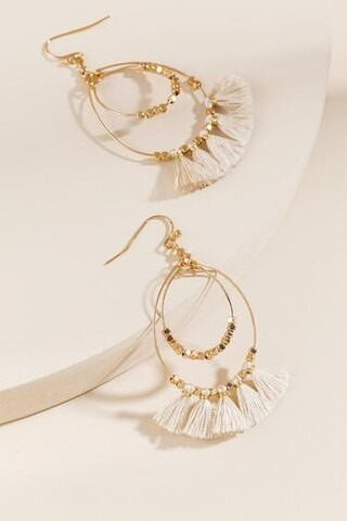 Talia Tassel Earrings - francesca's | Francesca's