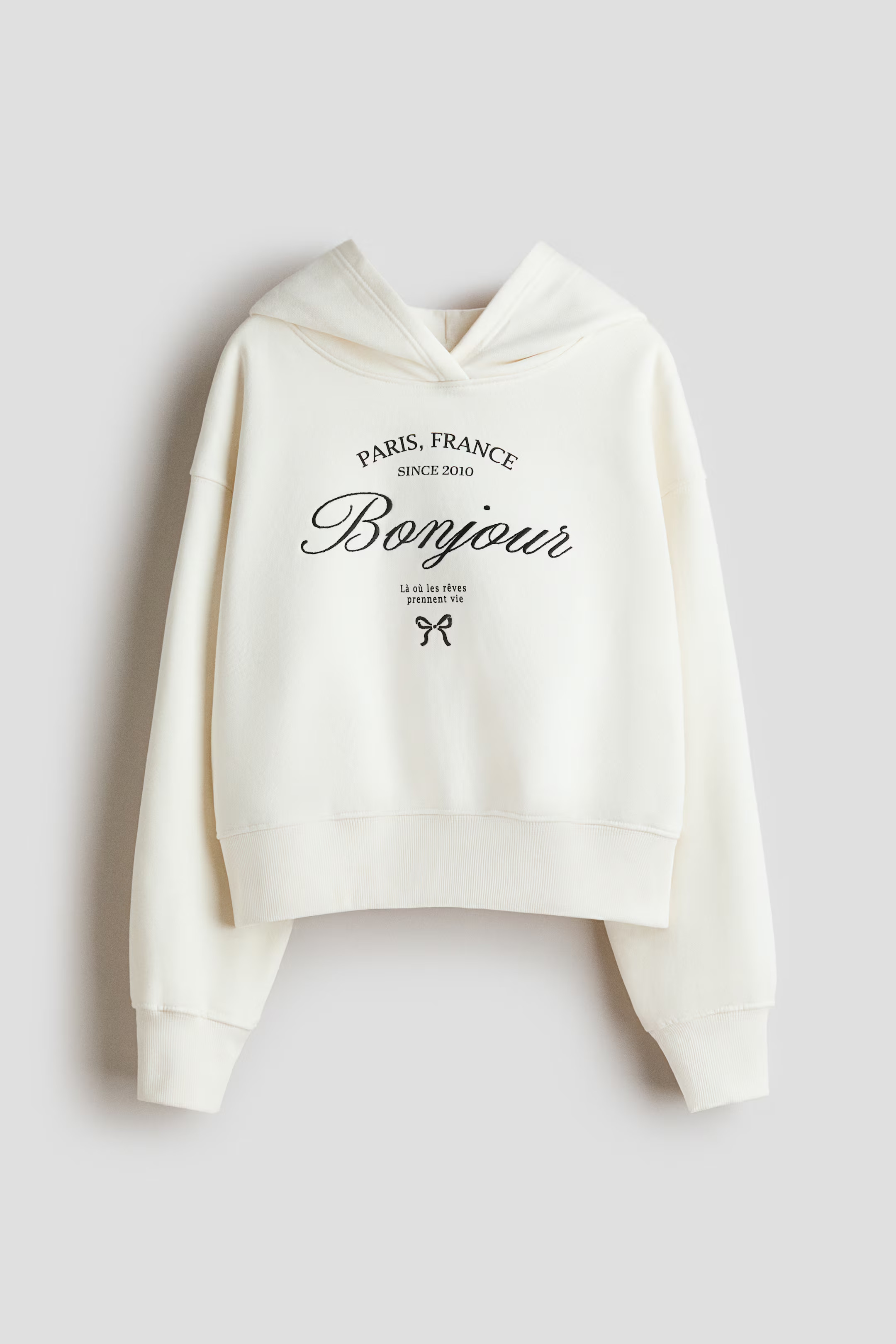 Hoodie with Motif | H&M (US + CA)