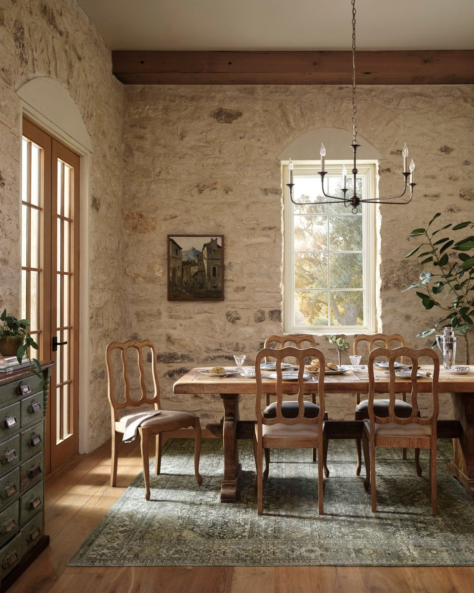 Wimberly WYM-03 Lagoon/Wheat Hand-Tufted Printed Area Rug | Rugs Direct